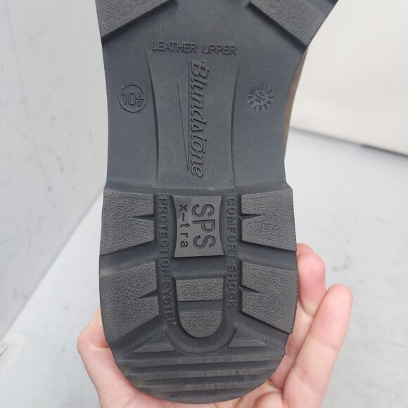 Blundstone MENS Chelsea Rustic Brown Boot - Picture 3 of 10